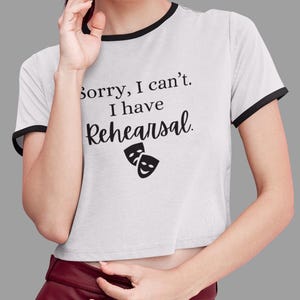 No puedo tener ensayo SVG, ensayo PNG, drama SVG, club de teatro SVG, teatro SVG, camiseta de estudiante de teatro