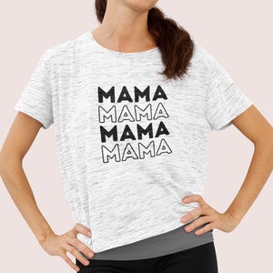 Mama SVG PNG | Mom Shirt Design for Cricut | Mother&#39;s Day Cut File | Digital Download