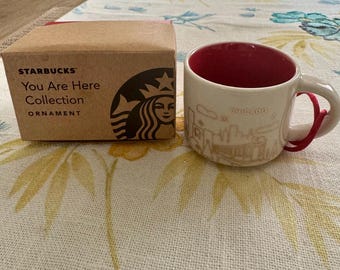 Chicago Starbucks “You Are Here” Collection Ornament