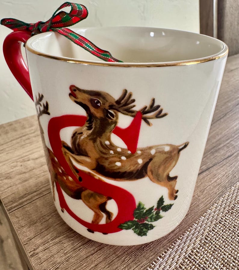 Anthropologie Nathalie Lete Monogram Mug - Thumbnail 3