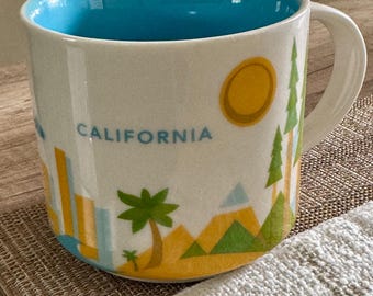 Starbucks Mug California  “You Are Here”  Coffee Cup 14 Oz