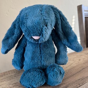 Bashful Mineral Blue Bunny Jellycat - Etsy