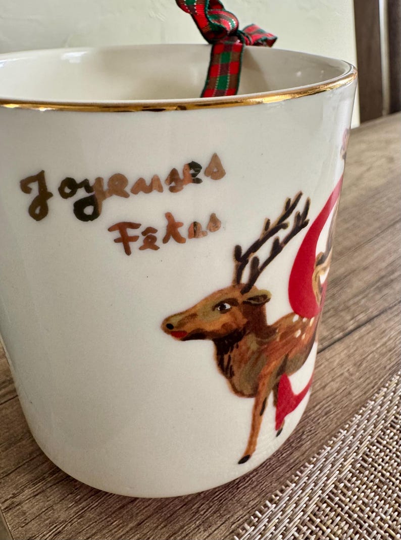 Anthropologie Nathalie Lete Monogram Mug - Thumbnail 5