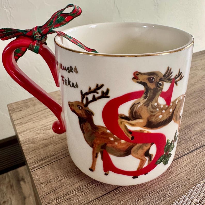 Anthropologie Nathalie Lete Monogram Mug - Thumbnail 4