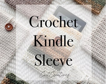 Crochet Kindle Sleeve (paperwhite)