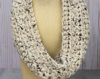 Quick and Easy Crochet Cowl Pattern PDF from First The Coffee