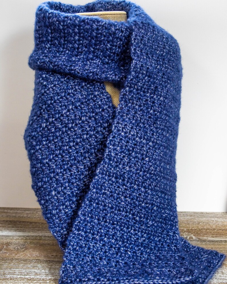 Easy Ava Crochet Scarf Pattern PDF From First the Coffee - Etsy