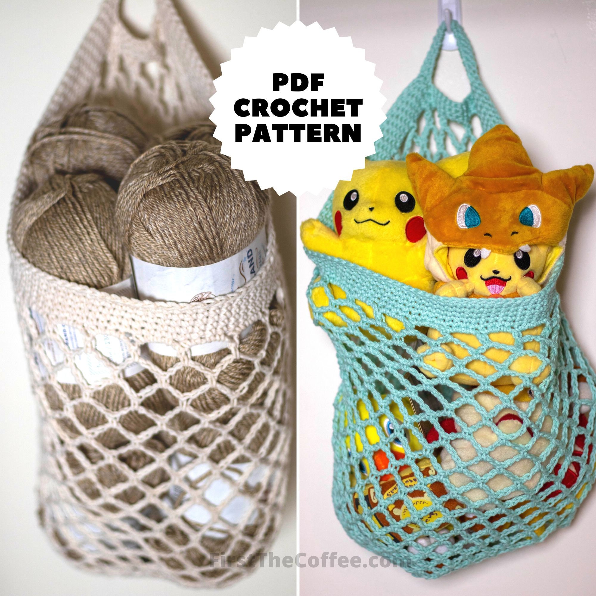 Crochet Hanging Basket