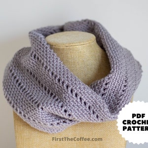 Lightweight Crochet Cowl Pattern PDF
