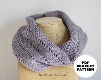 Lightweight Crochet Cowl Pattern PDF
