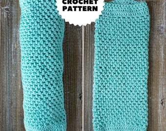 Crochet Bag Holder Pattern PDF, Plastic Grocery Bag Saver and Dispenser