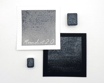 Moondust 2.0 - Handgefertigte holographische Aquarellfarbe Glitzer Schimmer