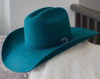 Turquoise Roper Cowboy hat