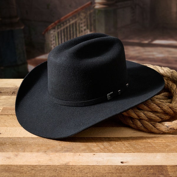 Roper Cowboy Hat - 100% Wool Felt