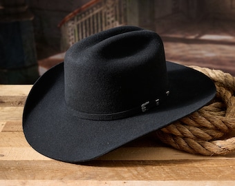 Roper Cowboy Hat - 100% Wool Felt