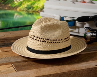 Alvin  safari palm straw hat