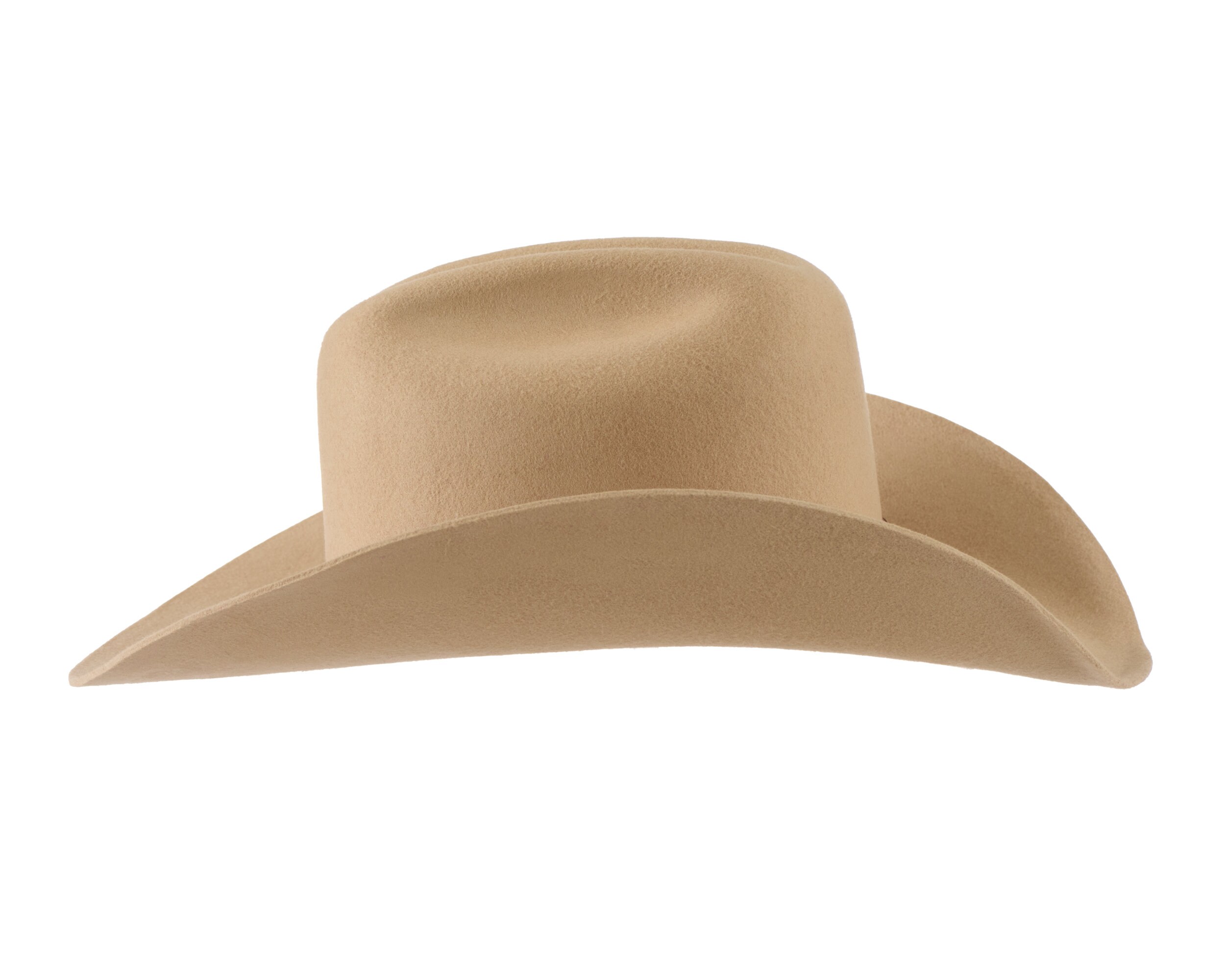 1619 Tan Felt Cowboy Hat For Men And Women- Suede Western Cowgirl Tan Felt Cowboy Hats | Boot Barn main image 4