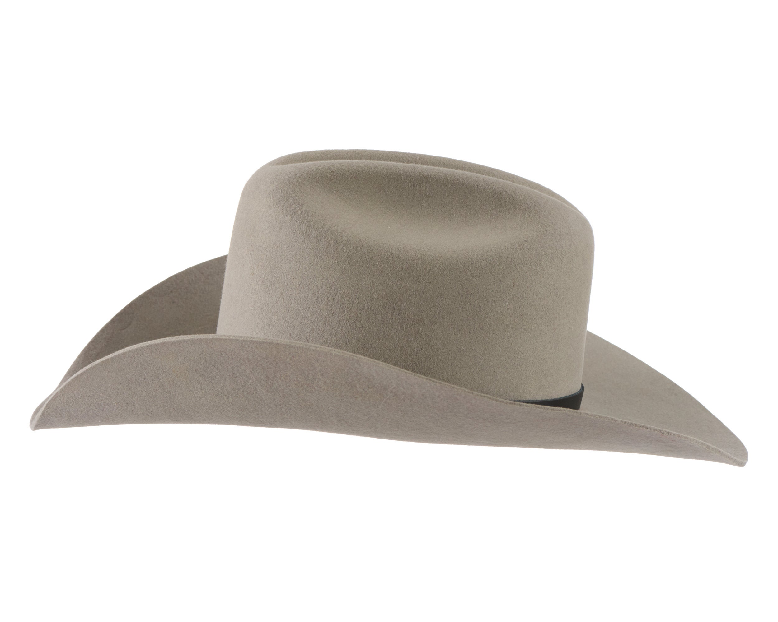 Roper Cowboy Hat Grey 100% Wool Felt - Etsy