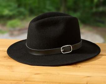 17935N  Black Safari Felt hat