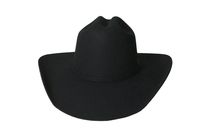 Roper Cowboy Hat 100% Wool Felt - Etsy