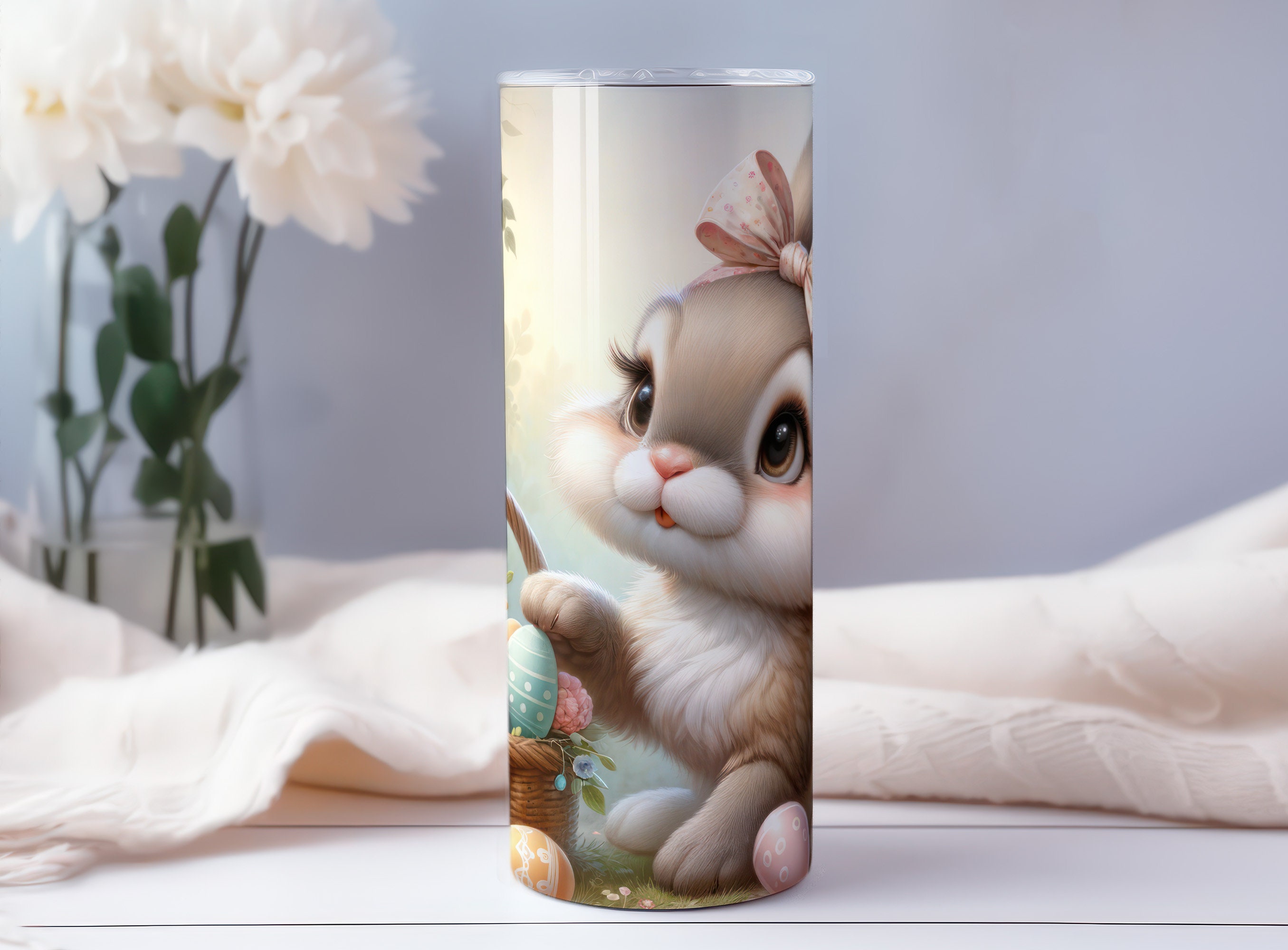 Easter Bunny Tumbler Wrap, Sublimation Design Digital Download PNG ...
