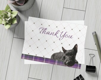 Thank You Card - Scottish Terrier