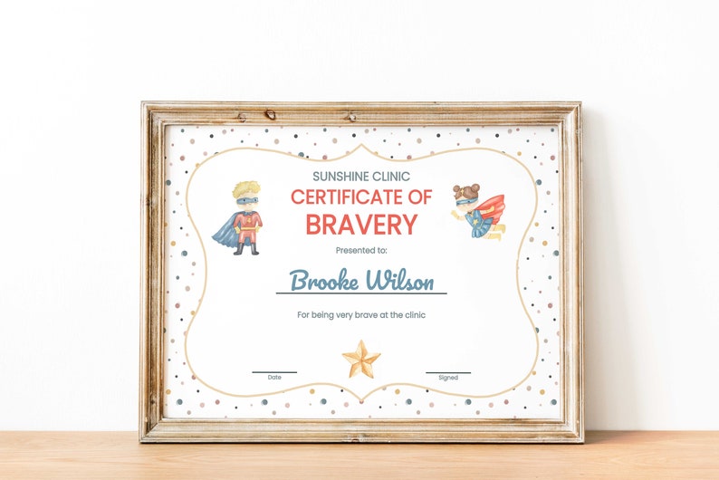 Printable Certificate Of Bravery Kids Certificate Template For Kids printable-certificate-of-bravery-kids-certificate-template-for-kids