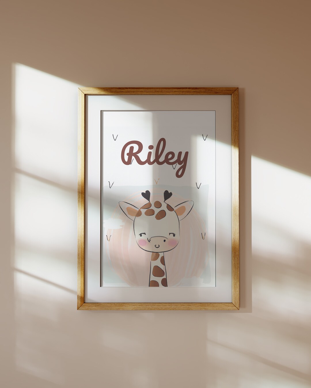 Nursery Wall Art Animals, Gender Neutral Nursery, Neutral Nursery, Baby ...