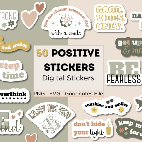 Positive Affirmations, Svg Png Bundle, DIGITAL Stickers, Positive Quotes Stickers, Shirt Svg, Motivational Quotes Svg, DIY Stickers VOLUME 4