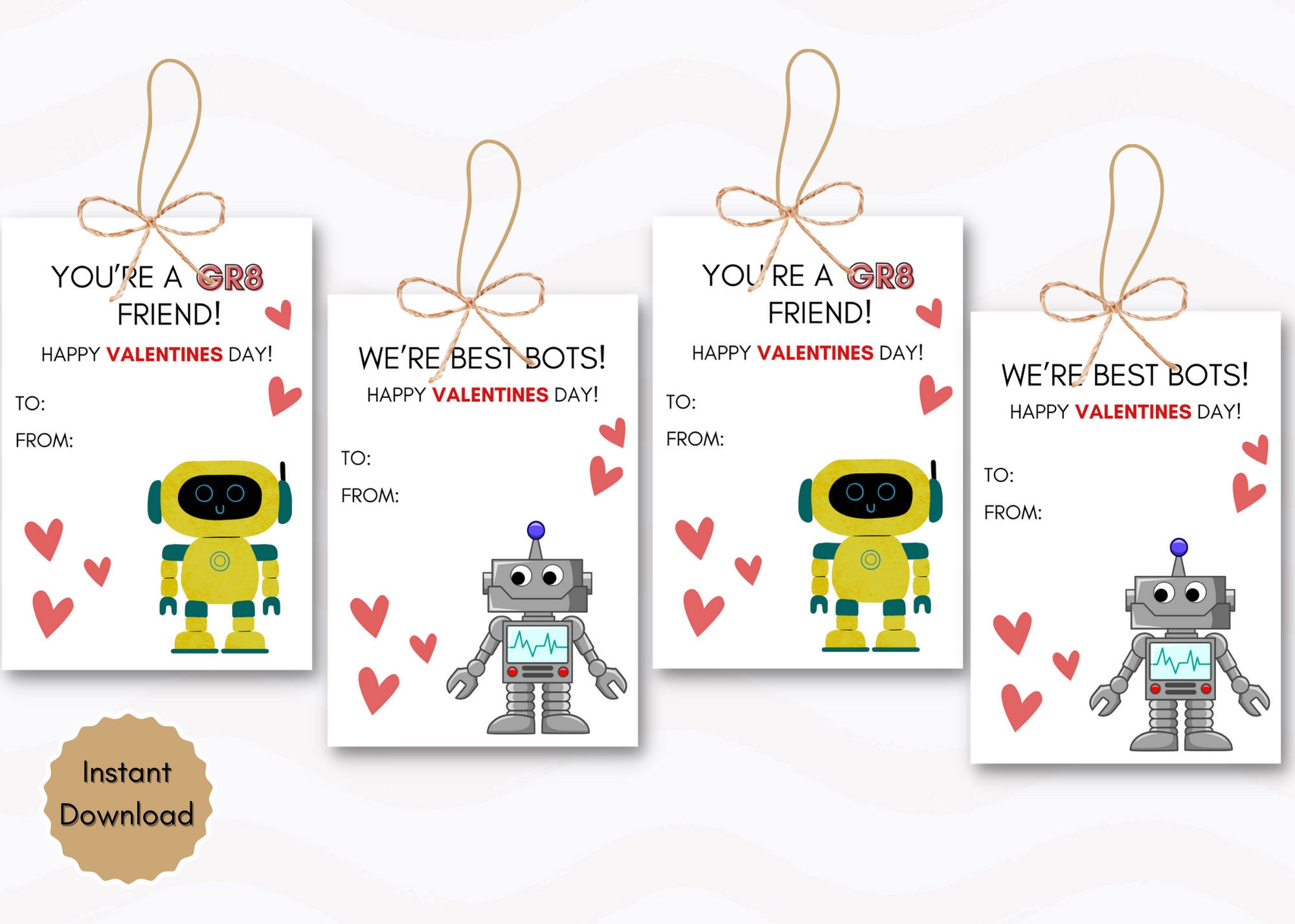 Personalized Robot Stickers, Robot Birthday Party, Robot Party Favor  Stickers, Customized Birthday Party Favor Thank You Stickers 