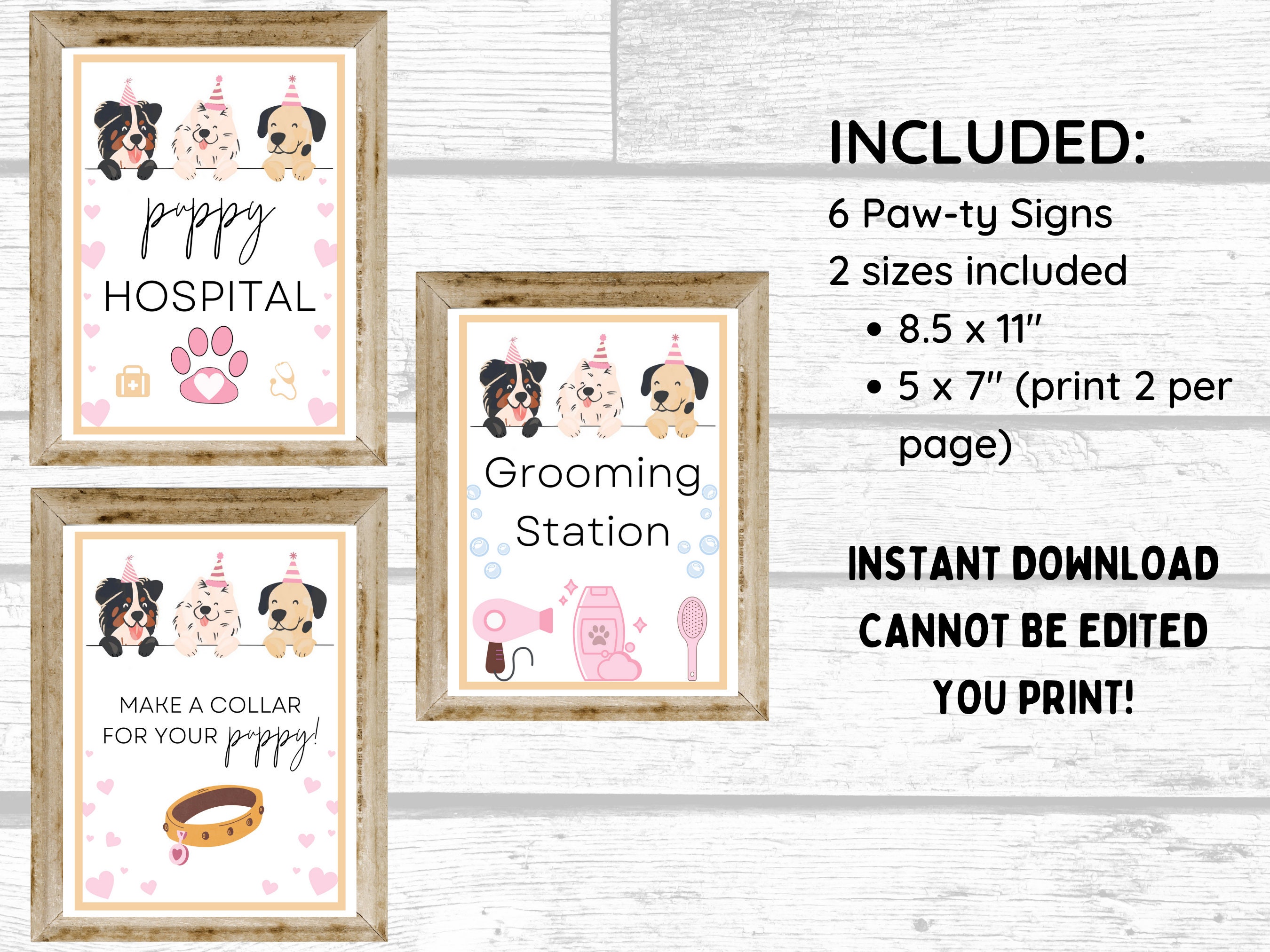 instant-download-puppy-party-games-dog-birthday-party-theme-etsy