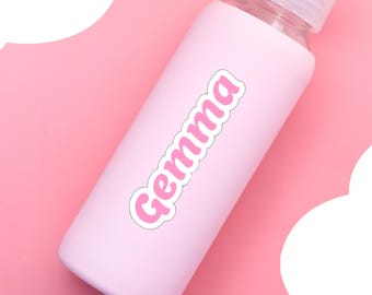 Name Sticker Personalized Water-Resistant Vinyl Label