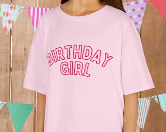 Birthday Shirt Birthday Girl Shirt 10th, 21st, 30th, 50th Birthday Shirt Girls Birthday Shirt Kids Birthday Shirt Women Girls Birthday Shirt