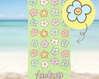 Personalized Beach Towel Blanket Custom Group Pool Towel Colorful Beach Towel Pool Towel Custom Beach Towel Blanket Gift For Her