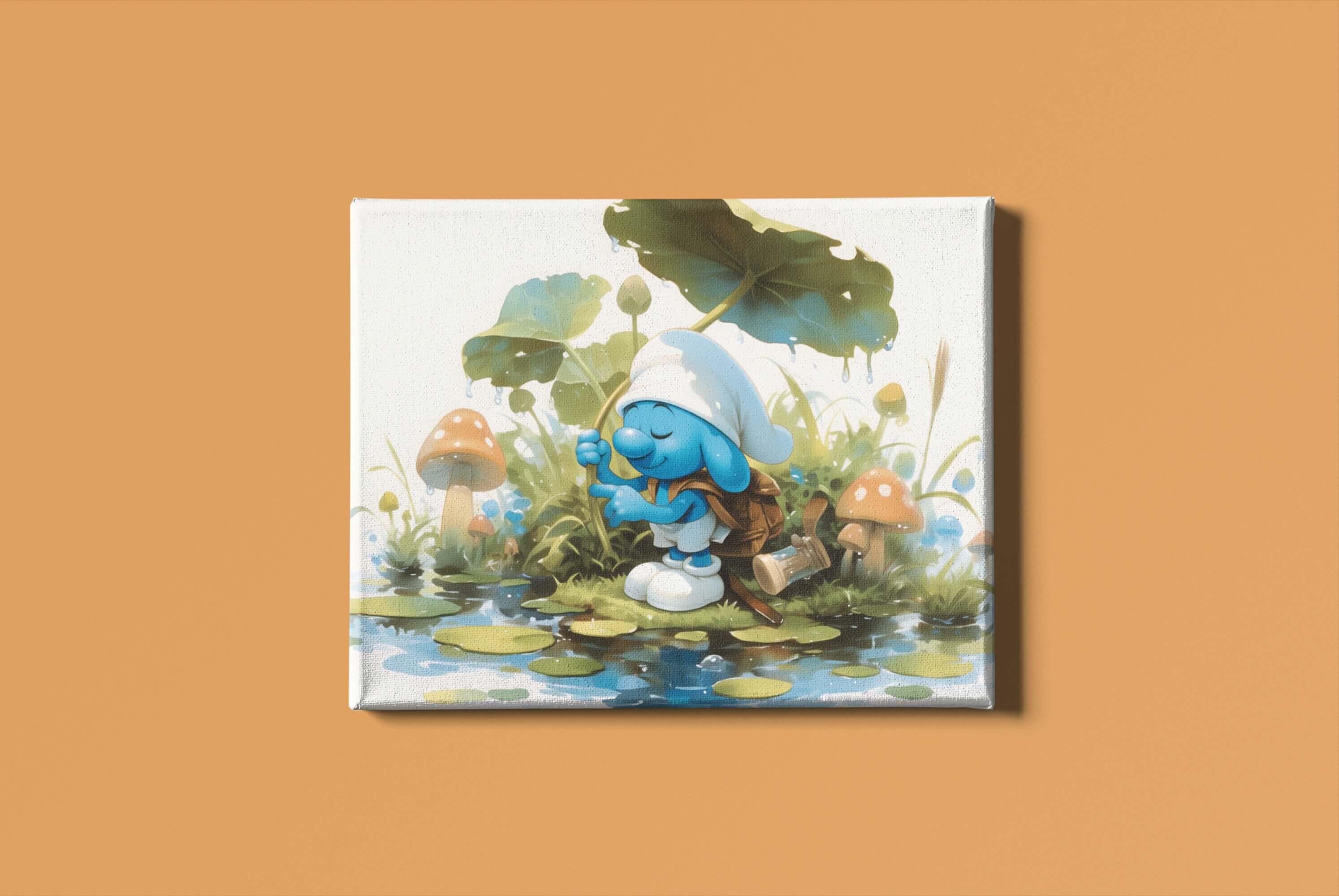Smurfs poster - Etsy 日本