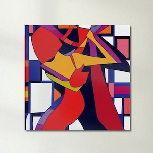 Shall We Tango Romantic Art Print | Love Wall Art | Couple Love Print