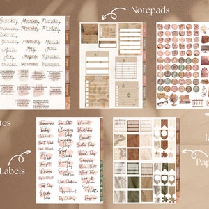 Ultimate Neutral Digital Sticker Bundle for Goodnotes | 1700+ Neutral ...