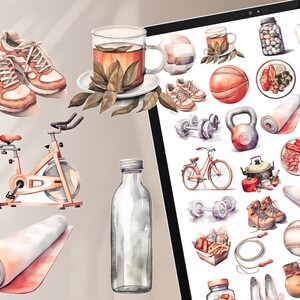 Daily Life Digital Stickers ICONS Goodnotes Stickers | 228 Digital ...