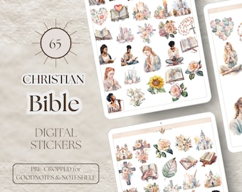 Bible Goodnotes Stickers Christian Planner Stickers for Noteshelf Bible Study Noteshelf Stickers Digital Journal Bible Stickers GoodNotes