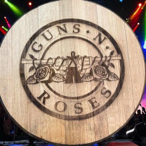 Whisky Barrel lid wall art