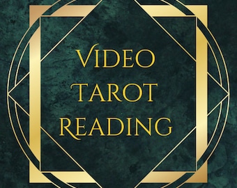 Video Tarot Reading - 30 Minute Tarot Reading - Fast Delivery