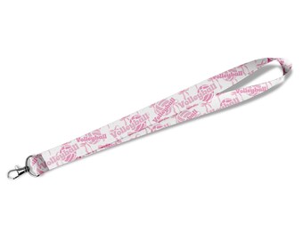 Volleyball Bows Lanyard