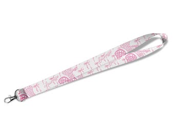 Lacrosse Bows Lanyard