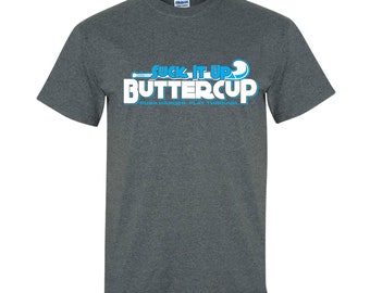 Suck It Up, Buttercup Dark Grey Heather Field Hockey Short Sleeve T-Shirt