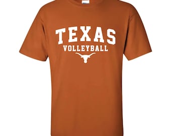 Texas Volleyball Texas Orange Short Sleeve T-Shirt