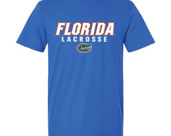 Florida Lacrosse Royal Blue Short Sleeve Tee
