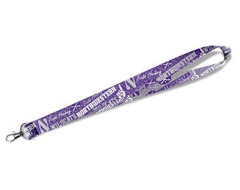 Northwestern Field Hockey Lanyard
