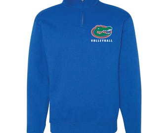 Florida Volleyball Royal Blue Quarter Zip Pullover