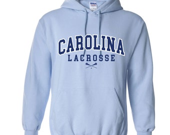 Carolina Lacrosse Light Blue Hoodie