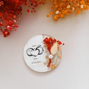 Epoxy Magnet | Resin Magnet Wedding Favors | Wedding Favors for Guests | Bridal Shower Favors |  Rustic Wedding Favors | Birthday favors